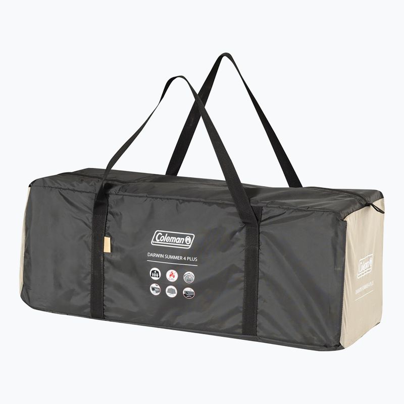 Kempingový stan pre 4 osoby Coleman Darwin Summer 4 + beige 7