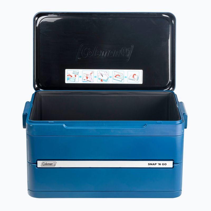 Turistická chladnička Coleman Cooler Snap 55qt 53 l navy 4