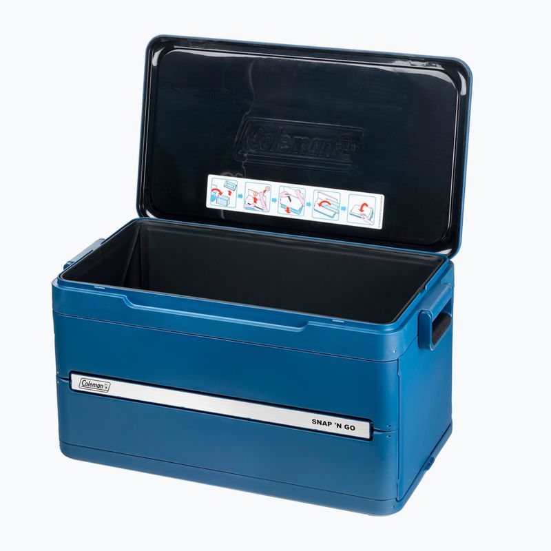 Turistická chladnička Coleman Cooler Snap 55qt 53 l navy 5