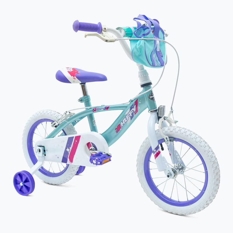 Detský bicykel Huffy Glimmer 14" tyrkysový 2