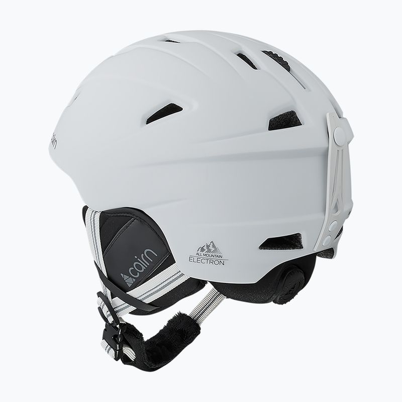 Lyžiarska prilba Cairn Electron mat white 2