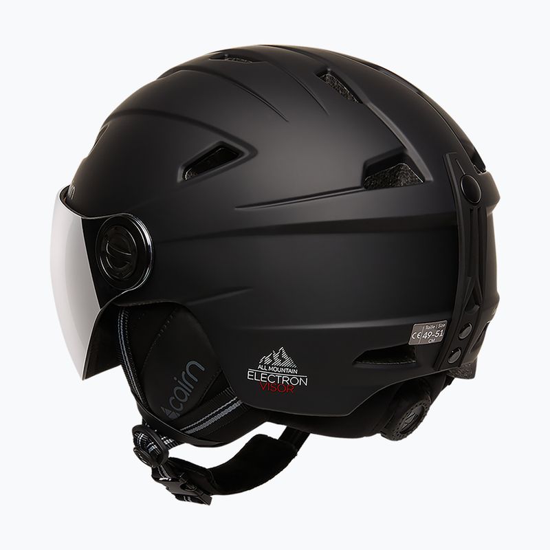 Lyžiarska prilba Cairn Electron Visor black 2