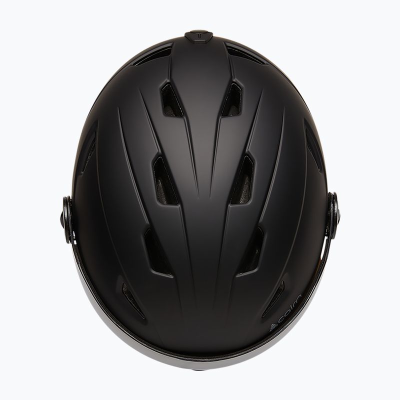 Lyžiarska prilba Cairn Electron Visor black 3
