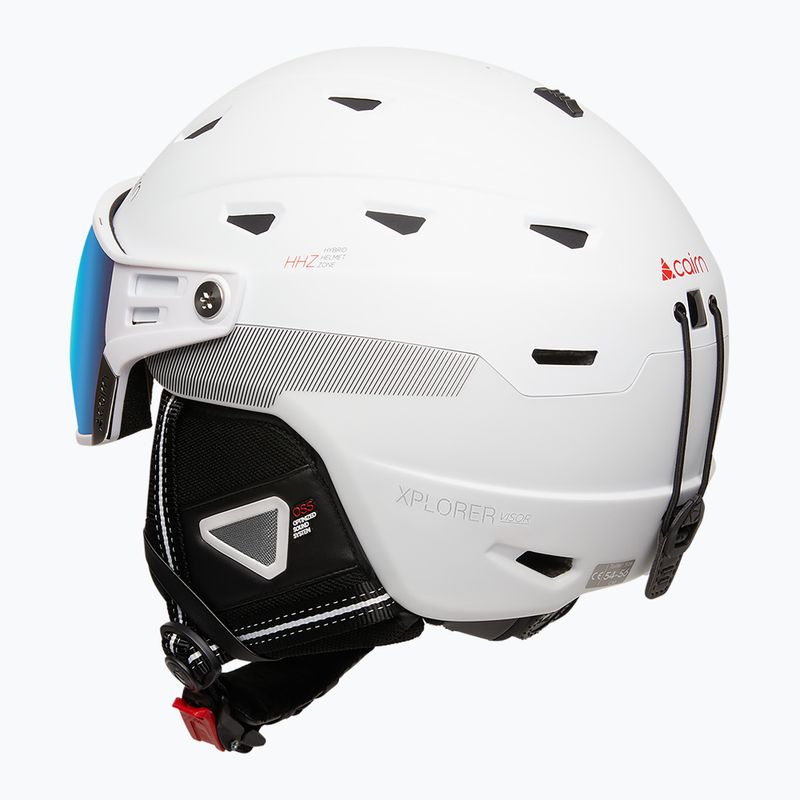 Lyžiarska prilba Cairn Xplorer Visor Evolight NXT white 2