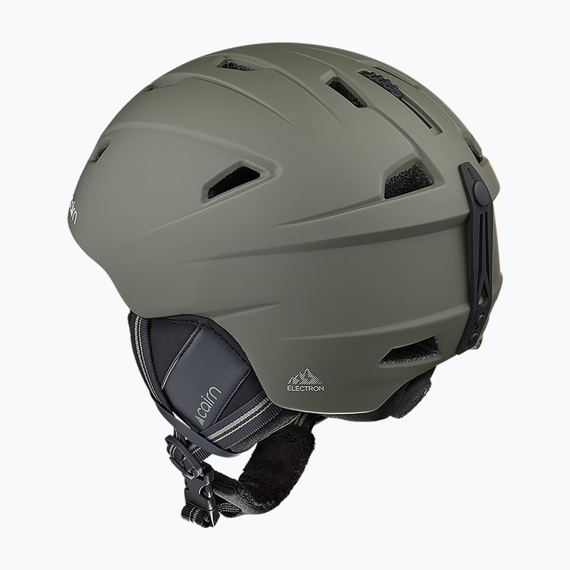 Lyžiarska prilba Cairn Electron mat khaki 2