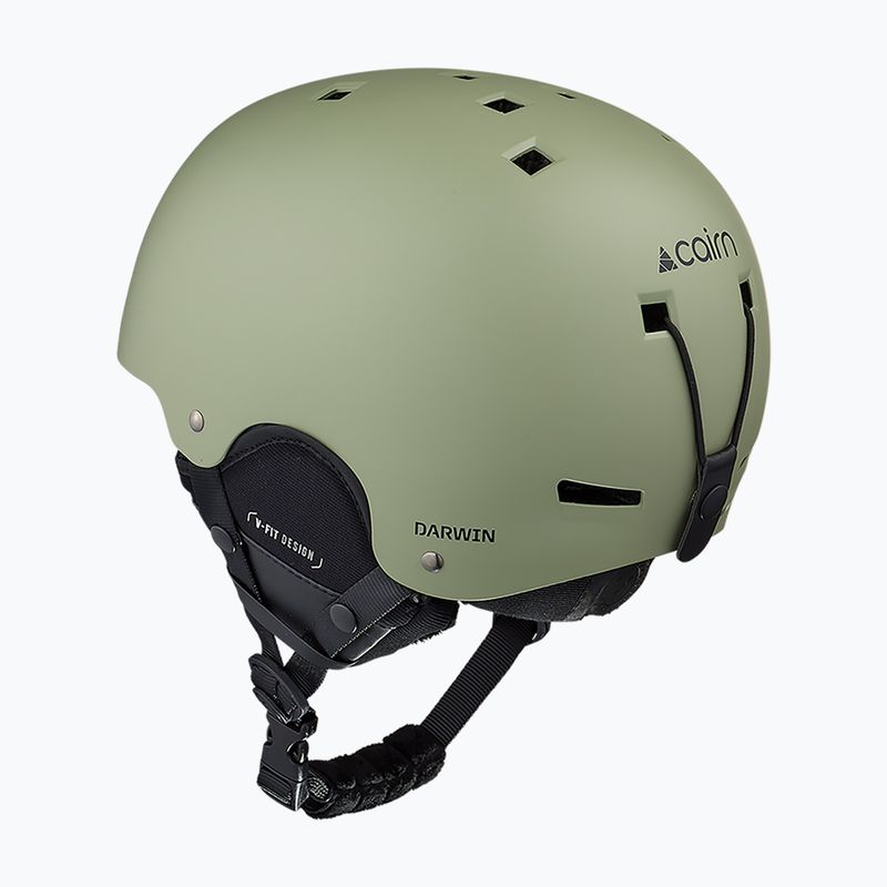 Lyžiarska prilba Cairn Darwin mat light khaki 2