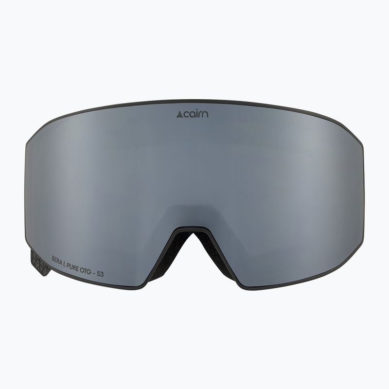 Lyžiarske okuliare Cairn Bera L Pure OTG matte black 2