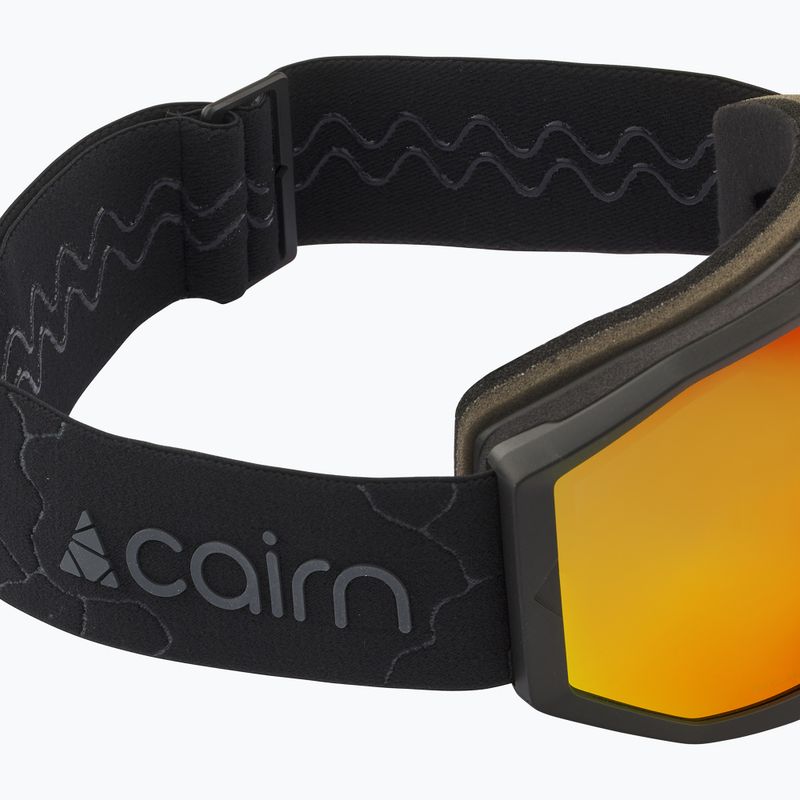 Lyžiarske okuliare Cairn Frost Pure mat black red 6