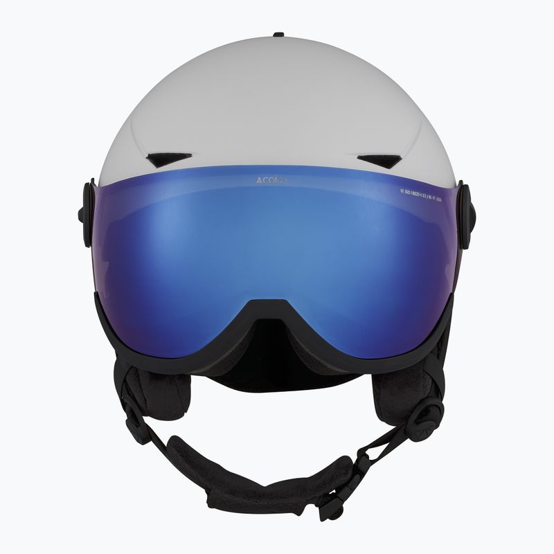 Lyžiarska prilba Cairn Rise II Visor mat white 3