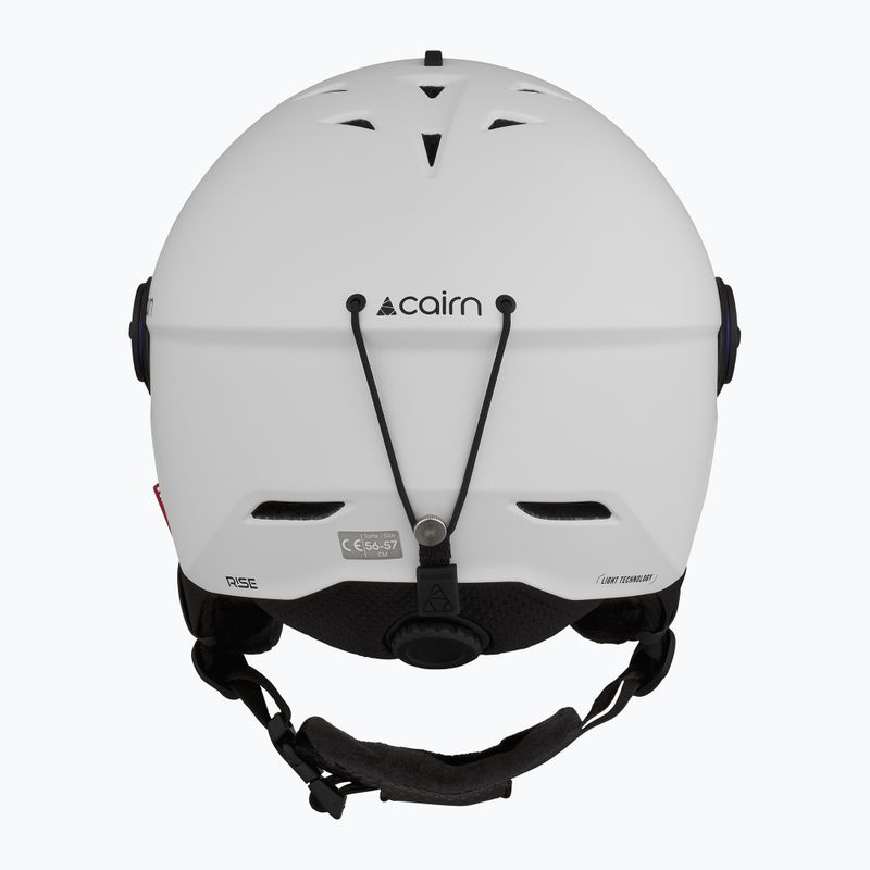 Lyžiarska prilba Cairn Rise II Visor mat white 4
