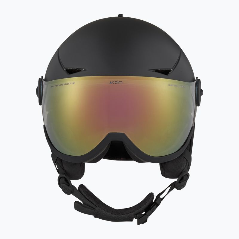 Lyžiarska prilba Cairn Rise II Photochromic matte black 3