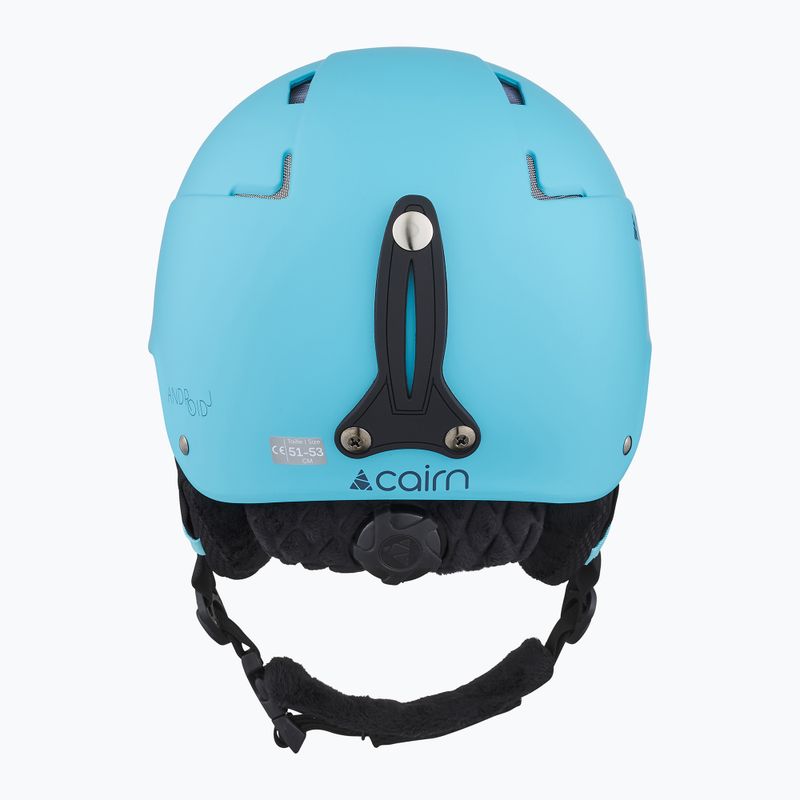 Detská lyžiarska prilba Cairn Android Jr mat turquoise 4