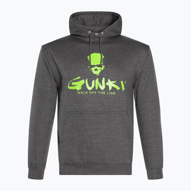Gunki Darksmoke sivá rybárska mikina 48713