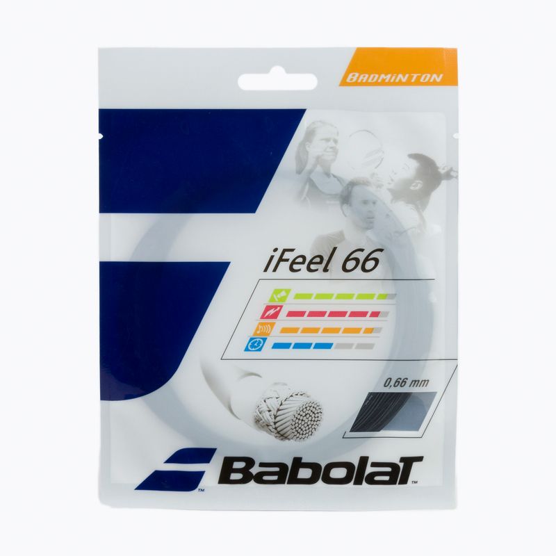 Babolat badmintonová struna bad.iFEEL 10,2 m čierna 124898