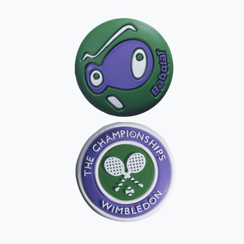 Babolat Loony Damp Wimbledon tlmiče vibrácií 2 ks zelené 700037