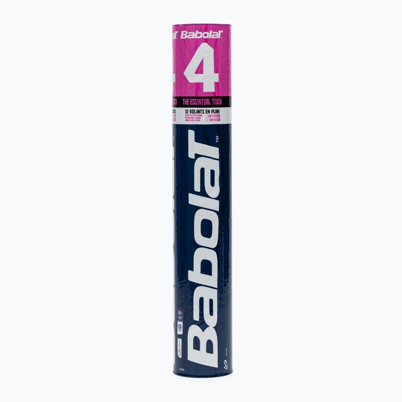 Babolat bedmintonové raketky 4 12 ks. (78) biela 133907 2