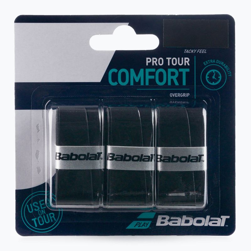Obal na tenisovú raketu Babolat Pro Tour 3 ks čierny 653037
