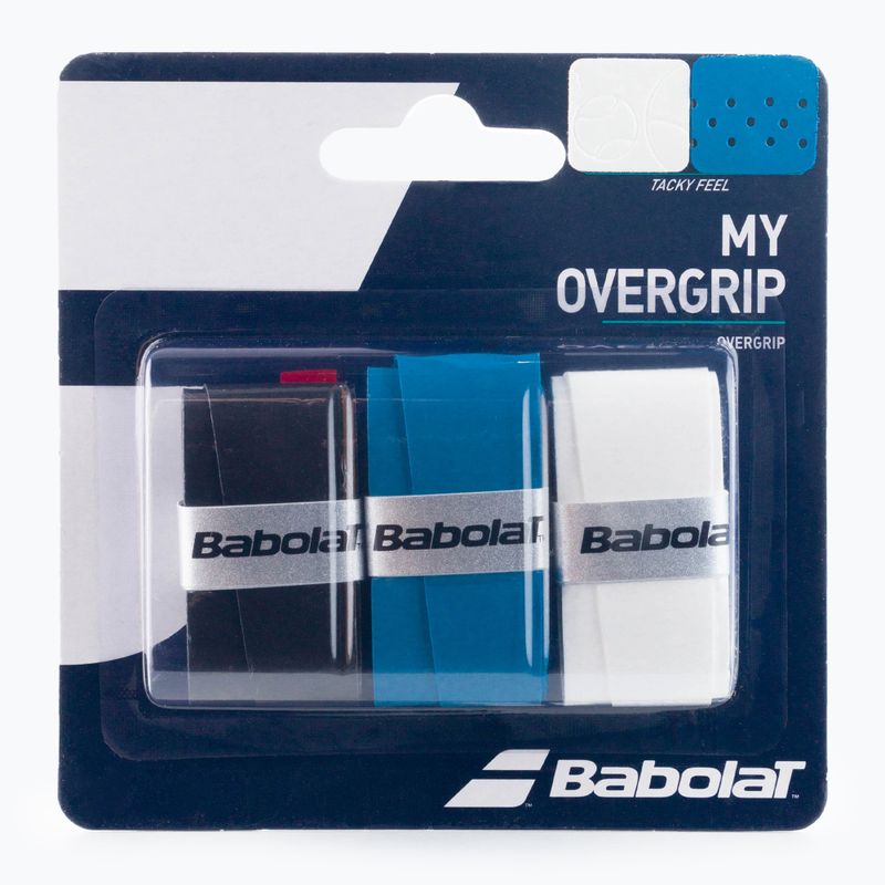 Obaly na tenisové rakety Babolat My Overgrip 3 ks farba 653045