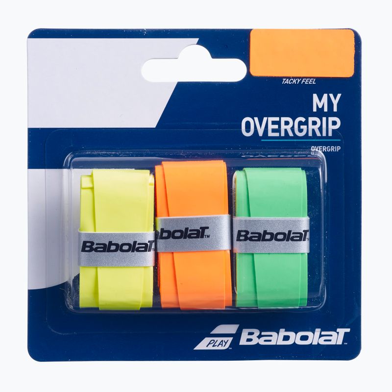 Obaly na tenisové rakety Babolat My Overgrip 3 ks farba 653045