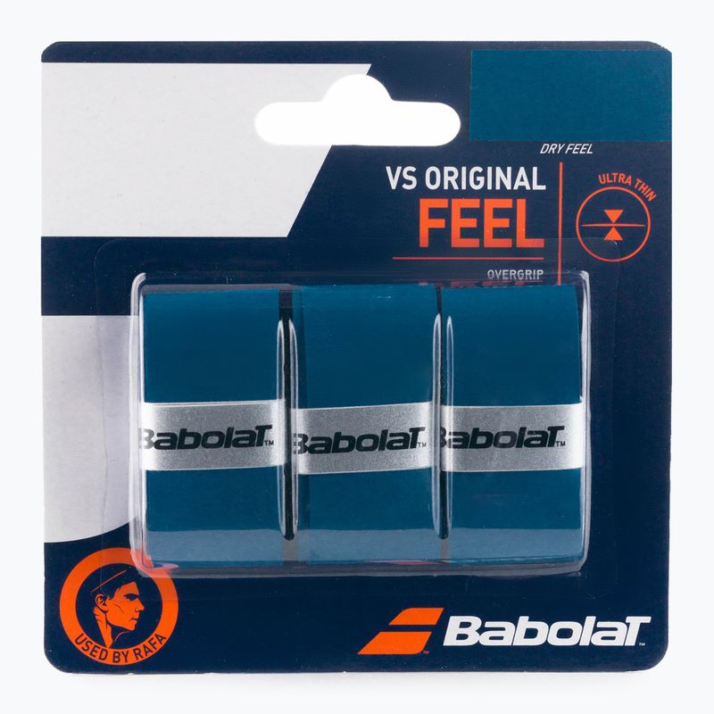 Obal na tenisovú raketu Babolat VS Original 3 ks modrý 653040