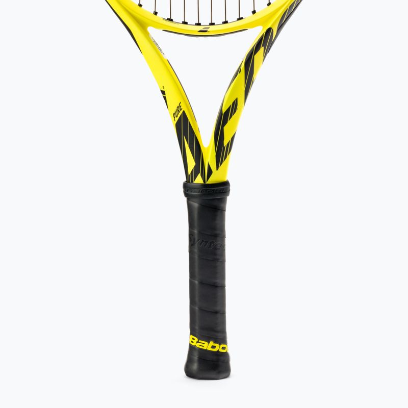 Detská tenisová raketa Babolat Pure Aero Junior 25 žltá 140254 4