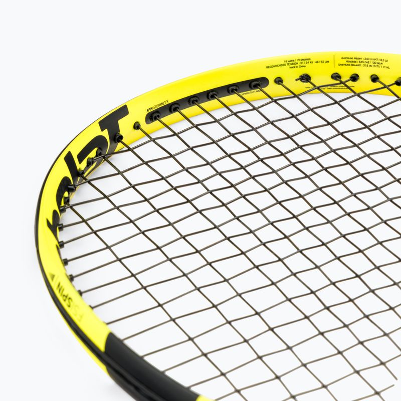 Detská tenisová raketa Babolat Pure Aero Junior 25 žltá 140254 6
