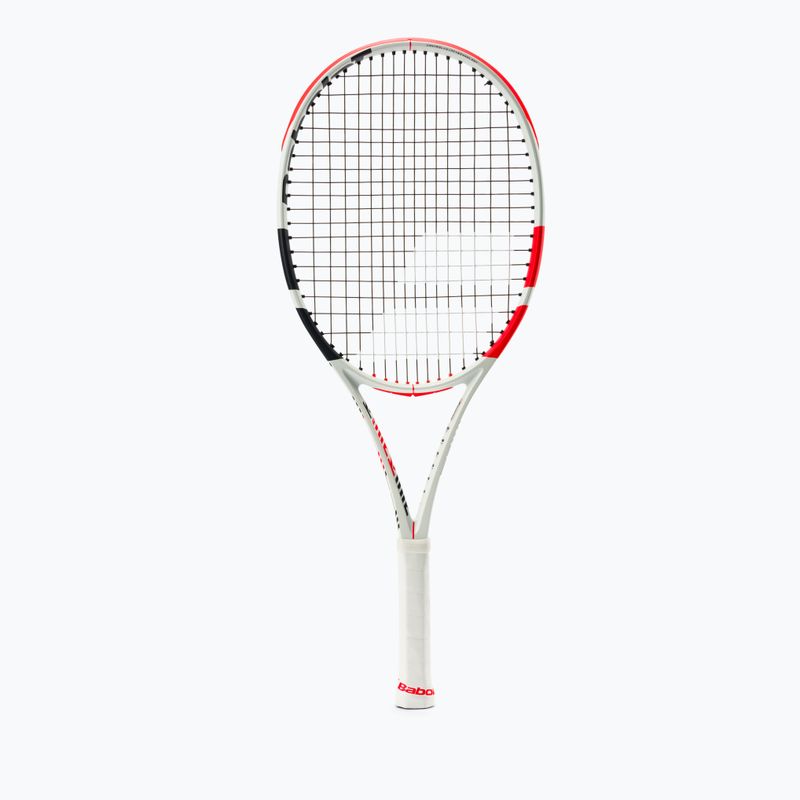 Detská tenisová raketa Babolat Pure Strike 26 biela 140401