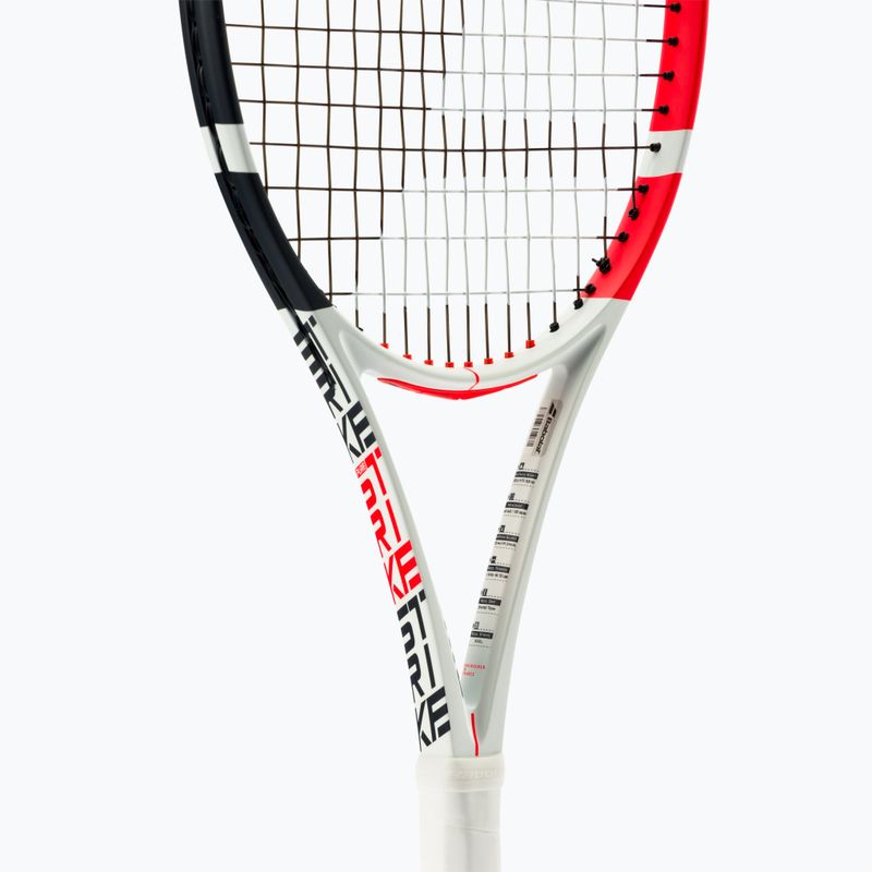 Detská tenisová raketa Babolat Pure Strike 26 biela 140401 5