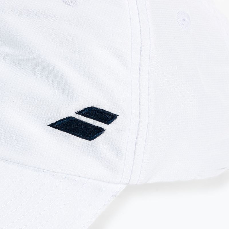 Detská bejzbalová čiapka Babolat Basic Logo white 5JA1221 5