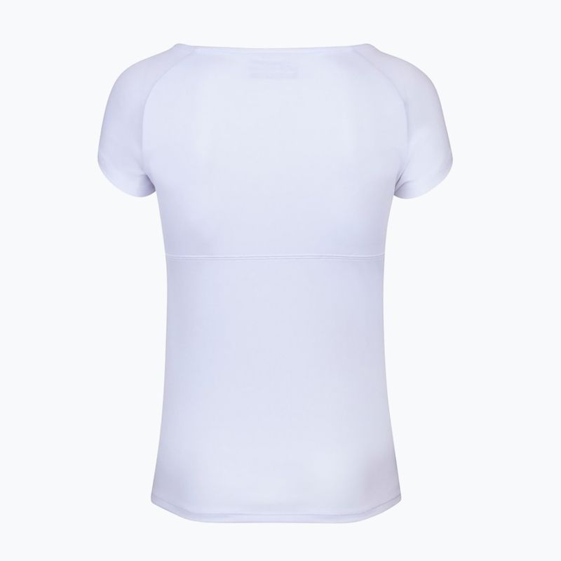 Babolat dámske tenisové tričko Play Cap Sleeve white/white 2