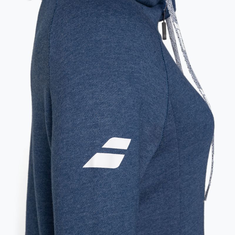 Dámska tenisová mikina Babolat Exercise Hood estate blue heather 4