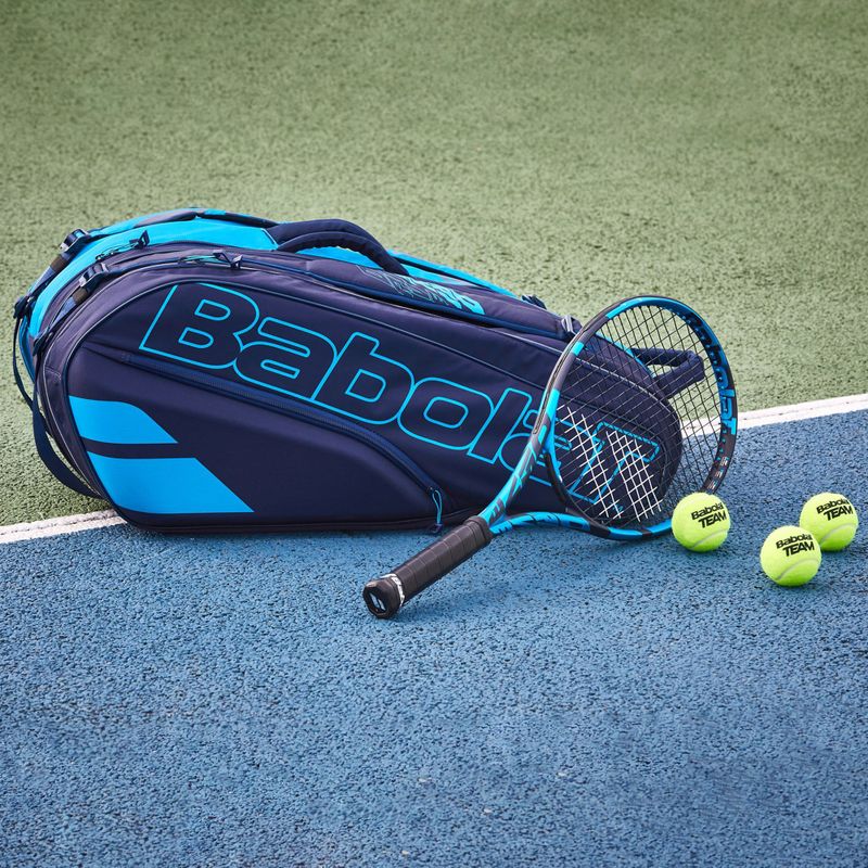 Detská tenisová raketa Babolat Pure Drive Junior 25 modrá 140417 10