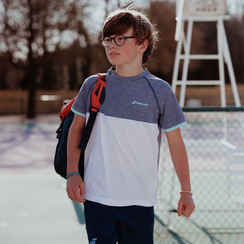 Detský tenisový batoh Babolat Club Junior Boy 16 l blue/red 753096 13