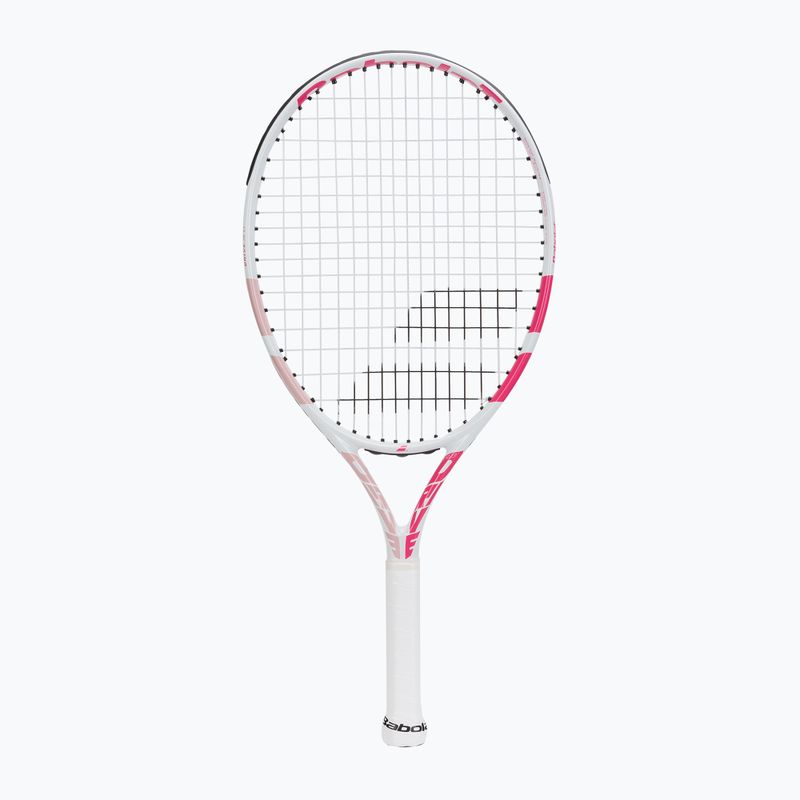 Detská tenisová raketa Babolat Drive Jr 23' Girl biela 140427