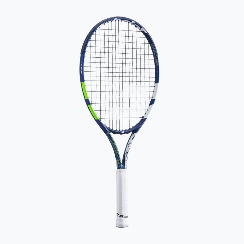 Detská tenisová raketa Babolat Drive 24 modrá/zelená/biela 4