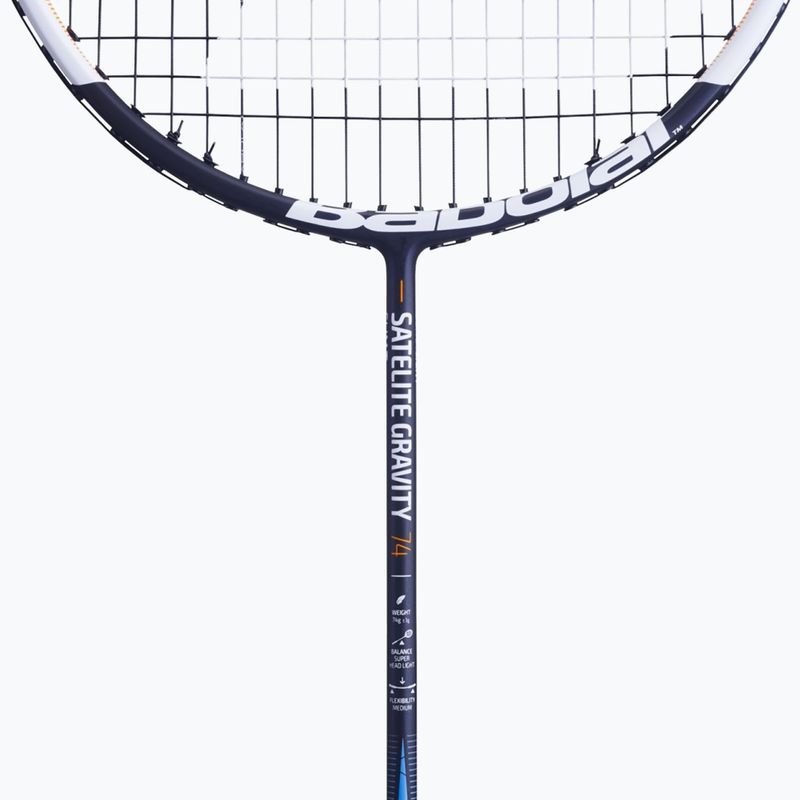 Bedmintonová raketa Babolat Satelite Gravity 74 Strung FC 6