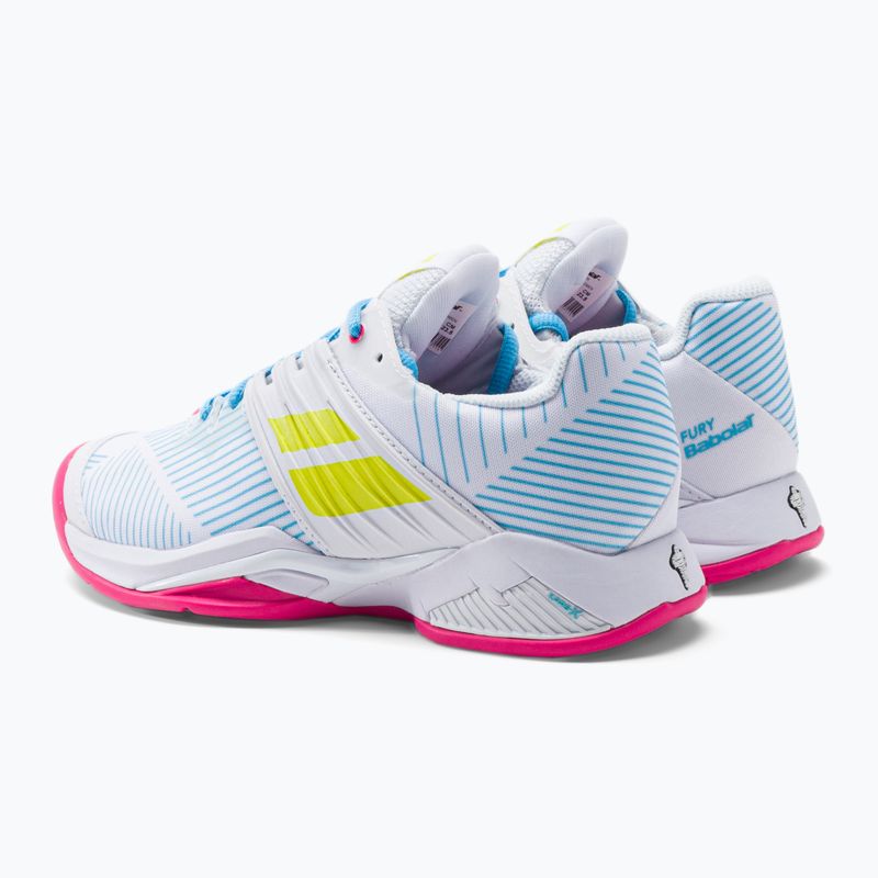 Dámska tenisová obuv Babolat 22 Propulse Fury Clay white 31S22554 3