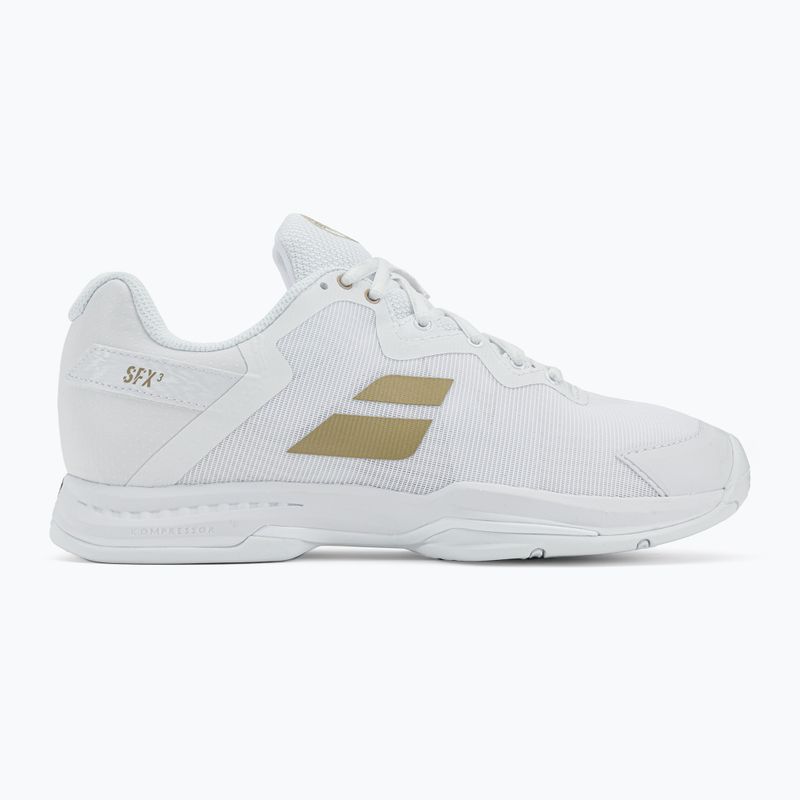 Babolat pánska tenisová obuv 22 SFX3 All Court Wimbledon white 30S22550 2