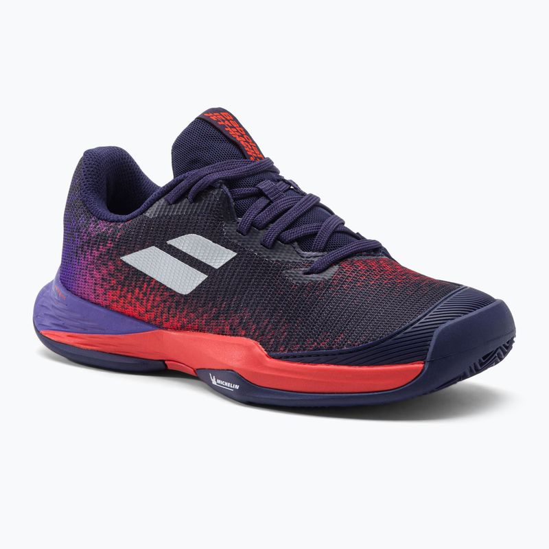 Detská tenisová obuv Babolat 22 Jet Mach 3 Clay blue ribbon 33S22730