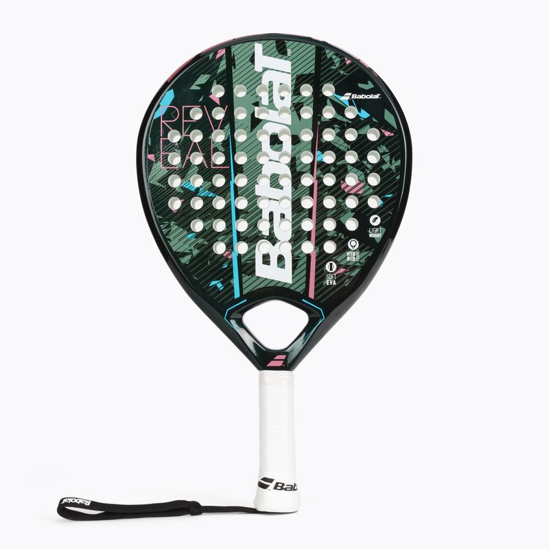 Raketa Babolat Reveal čierno-zelená 150116