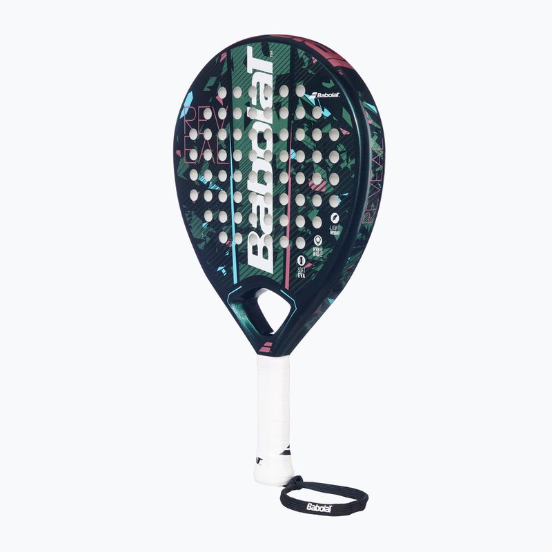 Raketa Babolat Reveal čierno-zelená 150116 7