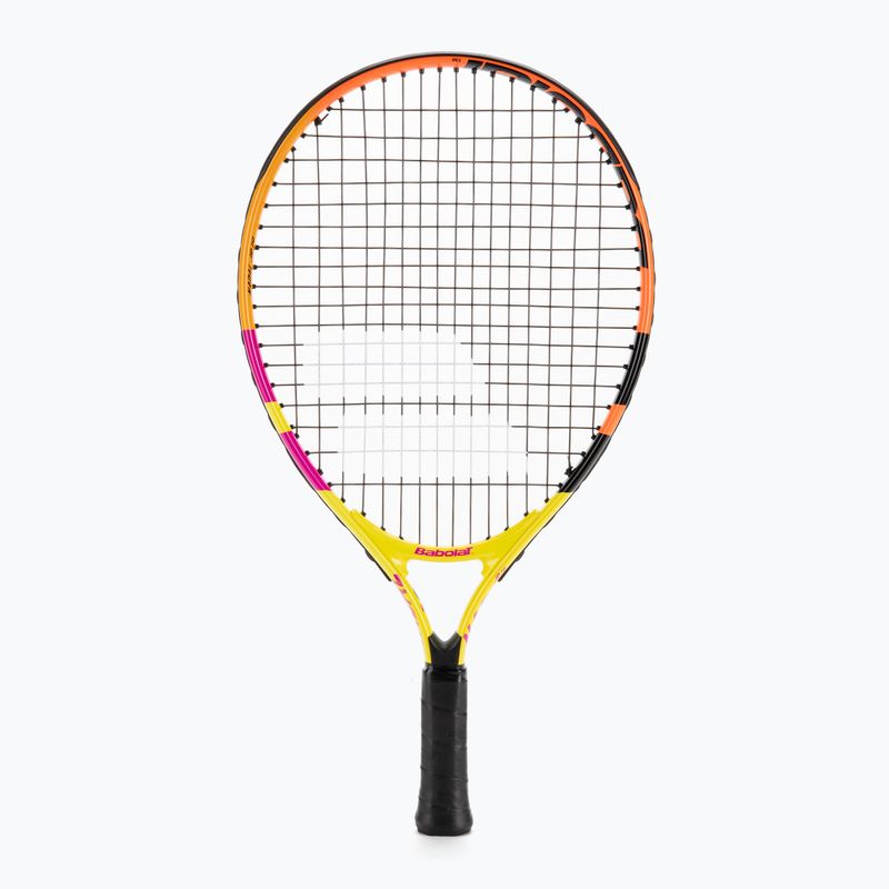 Detská tenisová raketa Babolat Nadal 19 čierno-žltá 196184