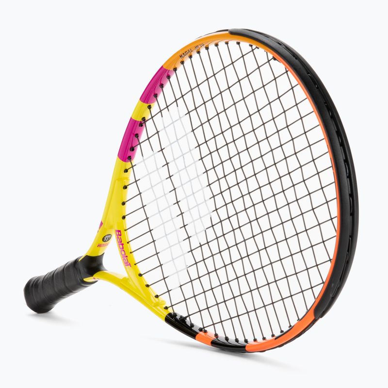 Detská tenisová raketa Babolat Nadal 19 čierno-žltá 196184 2