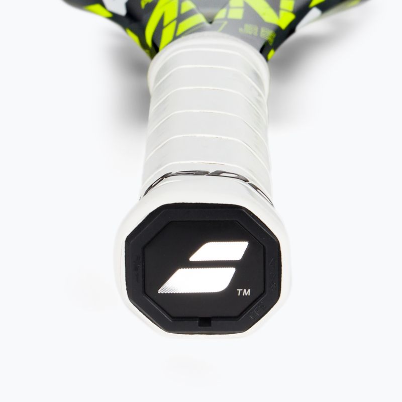 Detská tenisová raketa Babolat Pure Aero Junior 26 šedo-žltá 140465 3