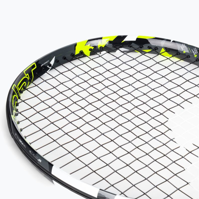 Detská tenisová raketa Babolat Pure Aero Junior 26 šedo-žltá 140465 6