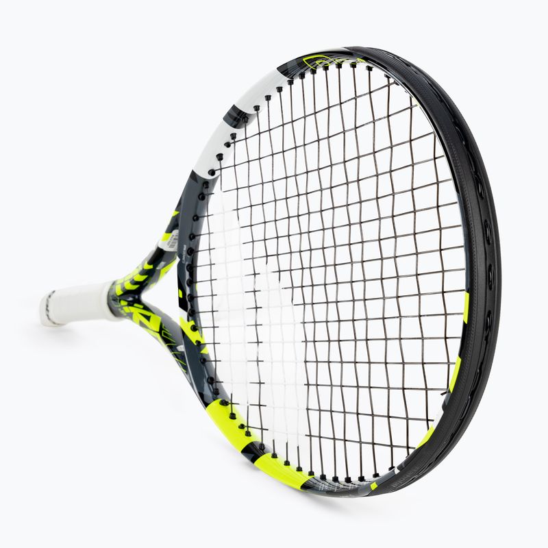 Detská tenisová raketa Babolat Pure Aero Junior 25 šedo-žltá 140468 2