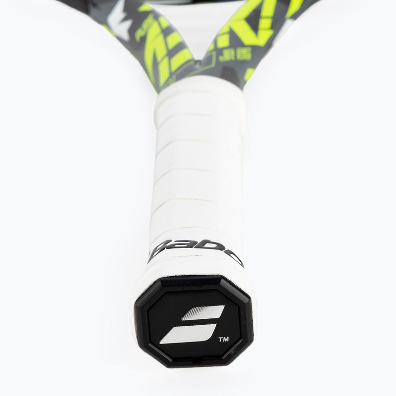 Detská tenisová raketa Babolat Pure Aero Junior 25 šedo-žltá 140468 3