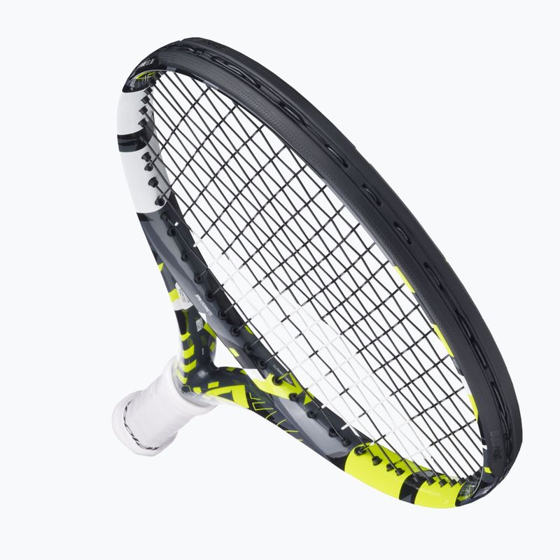 Detská tenisová raketa Babolat Pure Aero Junior 25 šedo-žltá 140468 6