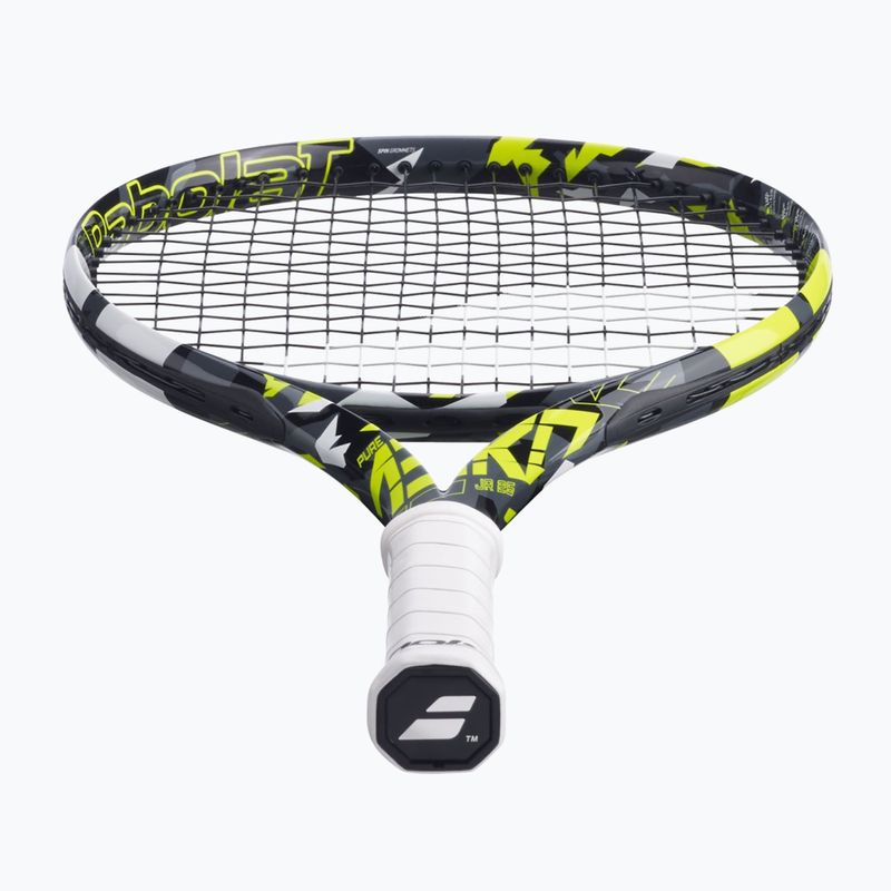 Detská tenisová raketa Babolat Pure Aero Junior 25 grey/yellow/white 4
