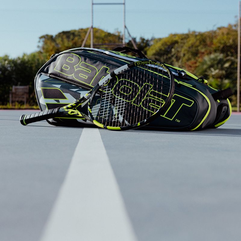 Tenisová raketa Babolat Boost Aero šedo-žltá 121242 8